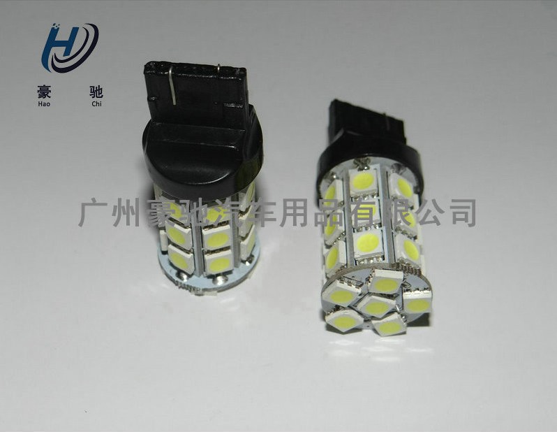 汽車LED裝飾燈 T20-27SMD-5050 剎車燈/轉向燈/倒車燈 3157 3156工廠,批發,進口,代購