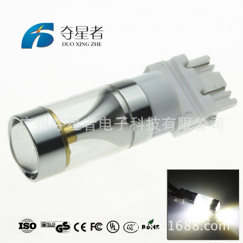 工廠直銷 T25 3156 3157 30W CREE 6SMD led剎車燈 日行燈 燈泡工廠,批發,進口,代購