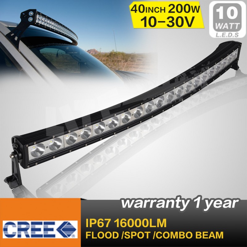 liteway廠傢直銷 40“ 200W CREE LED長條越野車燈 長條射燈工廠,批發,進口,代購