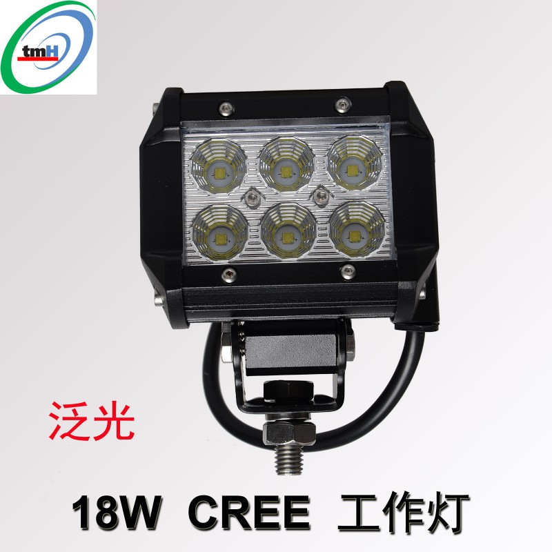 18W CREE LED WORK LIGHT 18W 工作燈檢修燈越野車燈改裝車頂燈工廠,批發,進口,代購