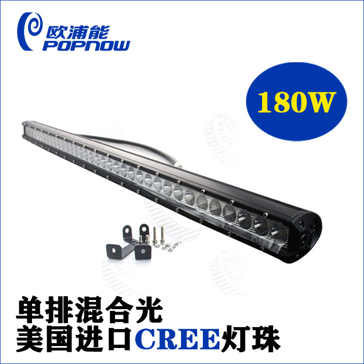 180w大功率長條led工作燈 led work light 單排混合光檢修燈CREE工廠,批發,進口,代購