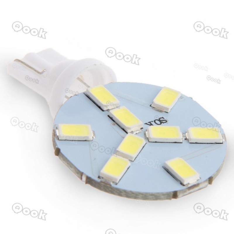 T10  12V  9SMD5630 白光 LED汽車燈  圓板 (JHBK889)工廠,批發,進口,代購