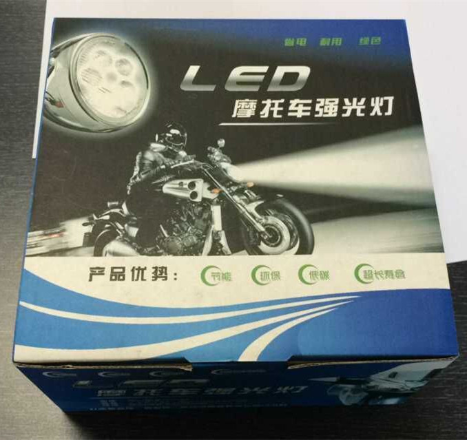 led摩托車前大燈天使眼5燈珠可遠近變光led車燈摩托車led大燈工廠,批發,進口,代購