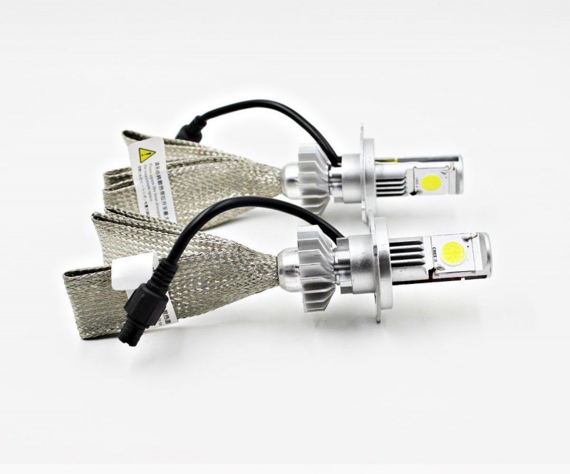 新款廠傢生產 汽車LED前大燈 3000LM大燈  LED headlight H4工廠,批發,進口,代購