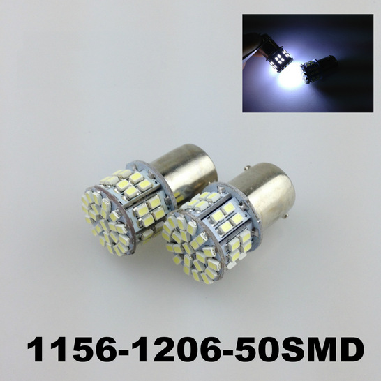 工廠直銷 1206 50LED 汽車LED轉向燈1156/1157-1206-50SMD倒車燈批發・進口・工廠・代買・代購