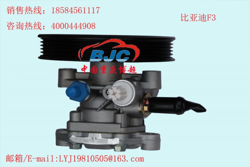 比亞迪F3/F6 2.0帶輪帶壓力開關助力泵BYD  Power steering pump工廠,批發,進口,代購