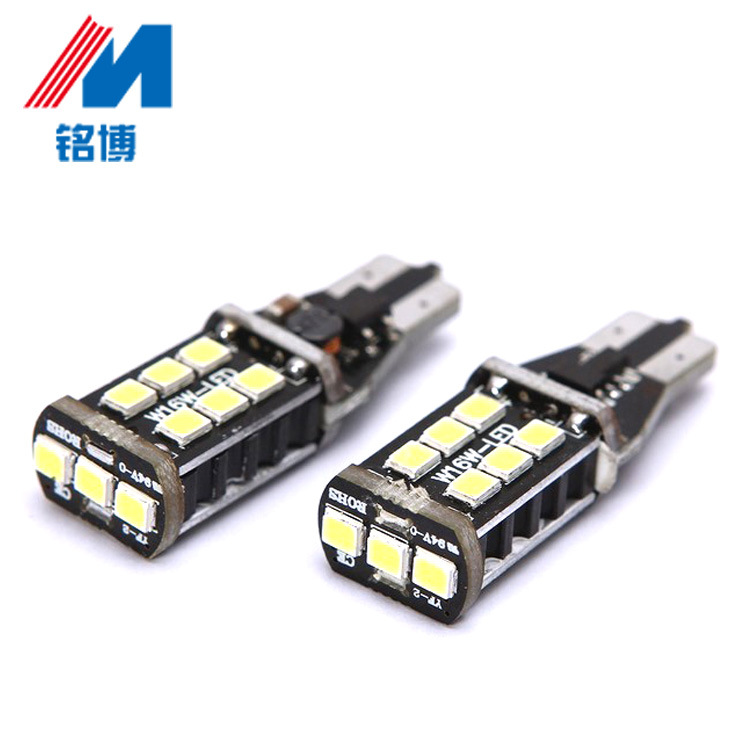 T15-15SMD-2835高亮LED倒車燈解碼 T15大功率倒車燈 汽車流氓燈泡批發・進口・工廠・代買・代購