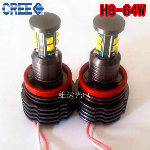 寶馬天使眼 H8 E92-64W CREE LED汽車燈 寶馬車改裝燈工廠,批發,進口,代購