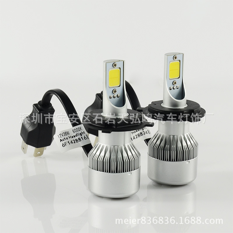 汽車LED大燈COB 36W LED霧燈 H1 H7 H4 H11 9005 摩托車led燈泡工廠,批發,進口,代購