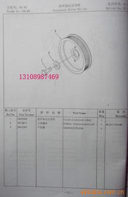 供應3073676發電機組配件康明斯附件驅動皮帶輪工廠,批發,進口,代購