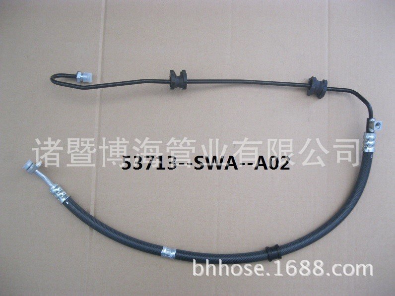 生產銷售本田方向機高壓油管助力高壓管53713-SWA-A02工廠,批發,進口,代購