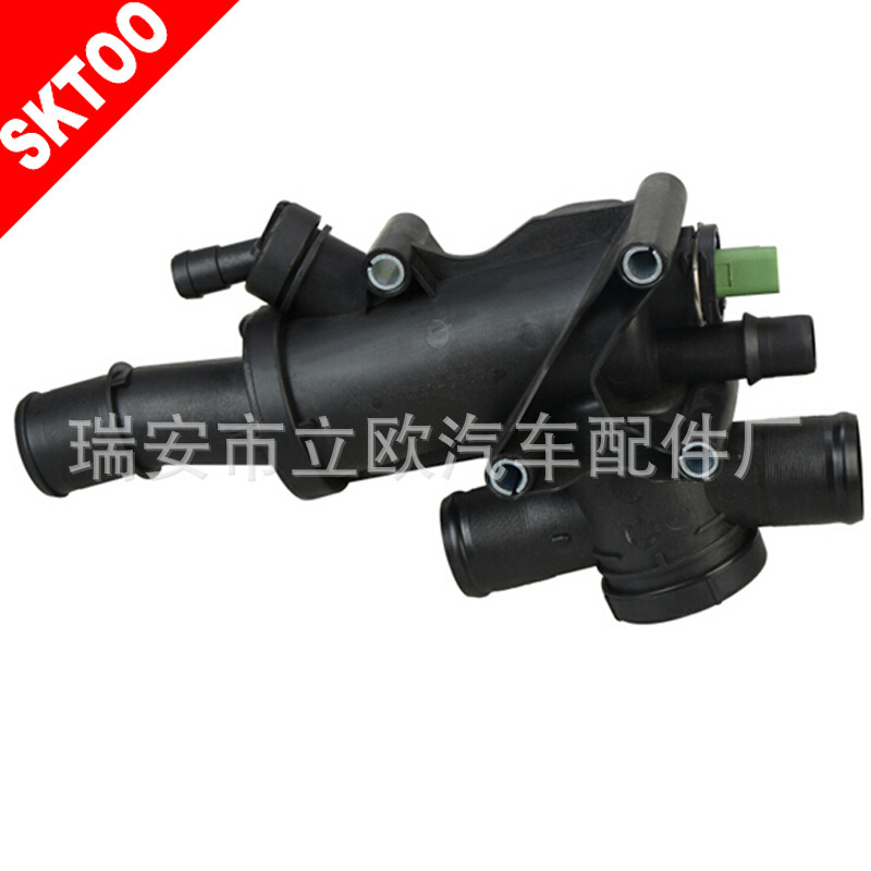 標致 80度調溫器帶傳感器 水通總成 1336Y9 9656182980 1313679工廠,批發,進口,代購