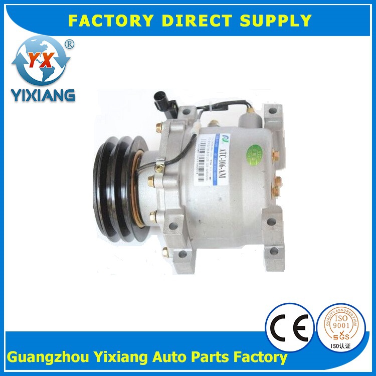 江淮汽車空調壓縮機ATC106-AM奧特佳渦旋式雙槽廠傢配套直銷配件工廠,批發,進口,代購
