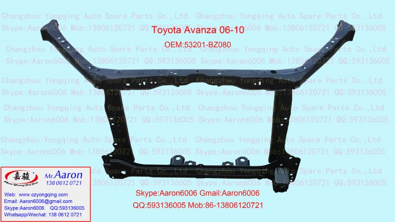 For Toyota avanza 06-10 radiator support 53201-BZ080批發・進口・工廠・代買・代購