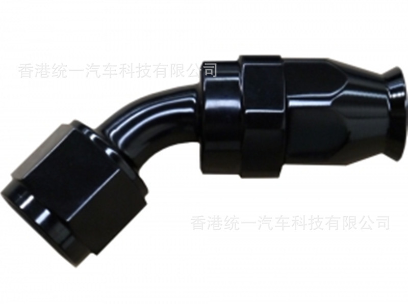 汽車改裝油冷器油管接頭45度 TPFE HOSE ENDS-45°工廠,批發,進口,代購