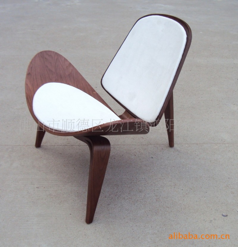 三角貝殼椅 曲木椅 飛機椅 休閒椅 彎板椅 出口傢具 Shell Chair工廠,批發,進口,代購