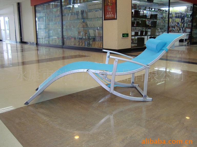 供應特斯林休閒椅s型床加長加寬休閒太陽椅加粗鋼骨架牢固舒適工廠,批發,進口,代購