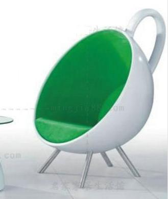 大茶杯椅 珈啡杯椅 玻璃鋼傢具 休閒躺椅工廠,批發,進口,代購