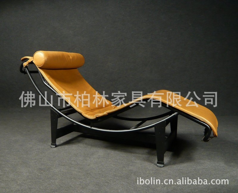 LC4躺椅 真皮休閒椅 休閒沙發 時尚酒店躺椅[佛山生產]工廠,批發,進口,代購