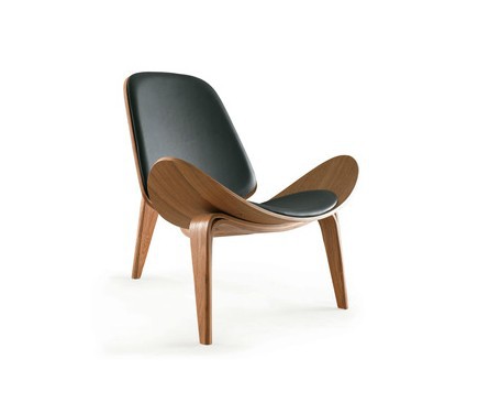 靈感傢具實木餐椅客廳沙發椅Hans Wegner 飛機椅曲木三角椅貝殼椅批發・進口・工廠・代買・代購