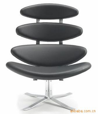 corona chair,真皮休閒椅,不銹鋼經典傢具,CA038工廠,批發,進口,代購