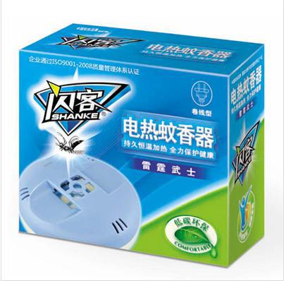 閃客雷霆武士卷線型電熱蚊香器/30片裝百花清香型電熱蚊香片工廠,批發,進口,代購