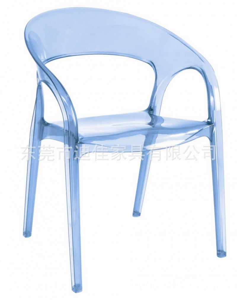 迪佳暢銷水晶椅子  時尚水晶餐椅 西餐廳休閒PC透明餐椅工廠,批發,進口,代購
