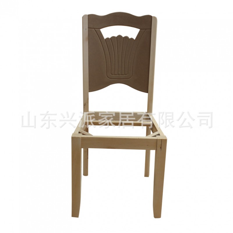 供應鏈直供現代實木餐椅酒吧樺木餐廳椅子白坯可定製ZGZY-0380工廠,批發,進口,代購