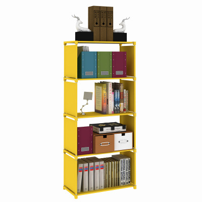 落地簡易書架書櫃 桌麵鋼管組合儲物置物架子創意兒童小書架包郵工廠,批發,進口,代購