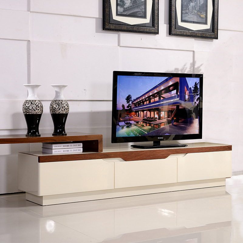 客廳傢具 現代簡約烤漆電視櫃 鋼化玻璃電視櫃組合 儲物收納地櫃工廠,批發,進口,代購