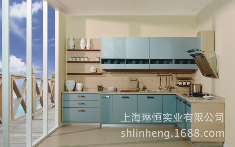 上海進口愛格板櫥櫃 現代簡約廚櫃定做 定製整體廚櫃工廠,批發,進口,代購