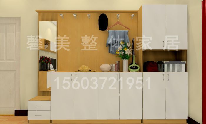 全實木鞋櫃多功能鞋櫃馨美傢居全屋定製工廠,批發,進口,代購