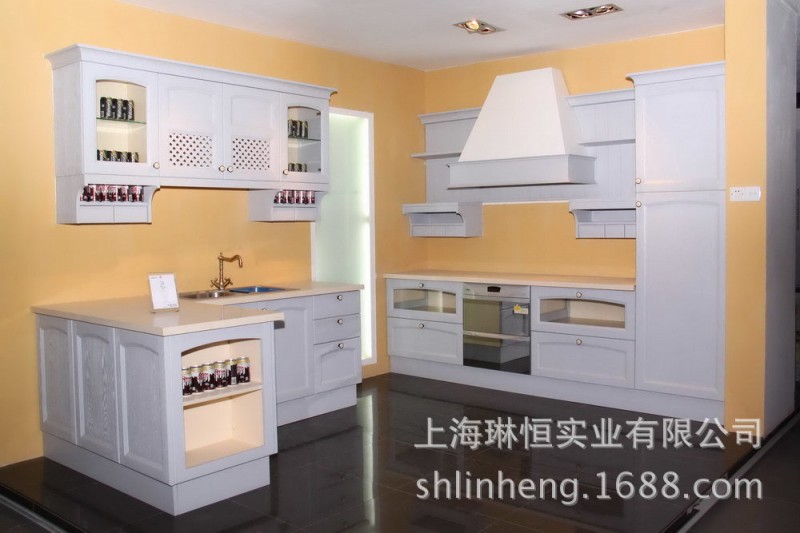 上海整體櫥櫃定製 整體模壓門板廚房 歐式風格 超低價批發・進口・工廠・代買・代購