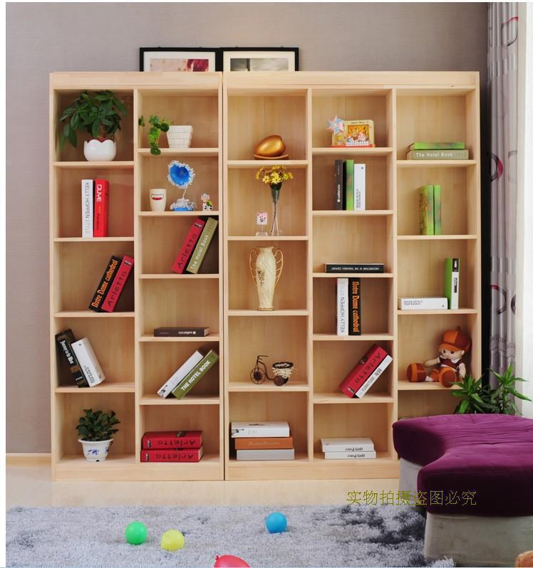 實木兒童書櫃 簡易松木書架 組合書櫥 展示置物架 宜傢廚房儲物櫃工廠,批發,進口,代購
