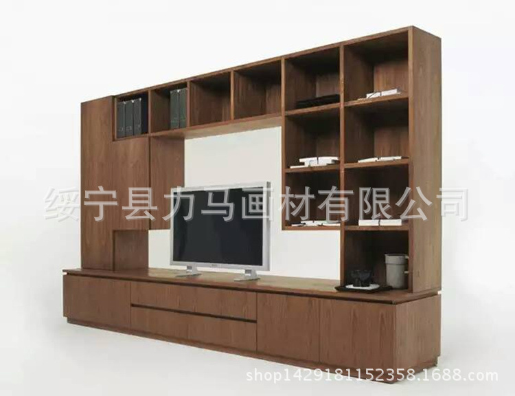簡約背景墻櫃創意客廳電視櫃 定做免漆板電視櫃  客廳傢具工廠,批發,進口,代購