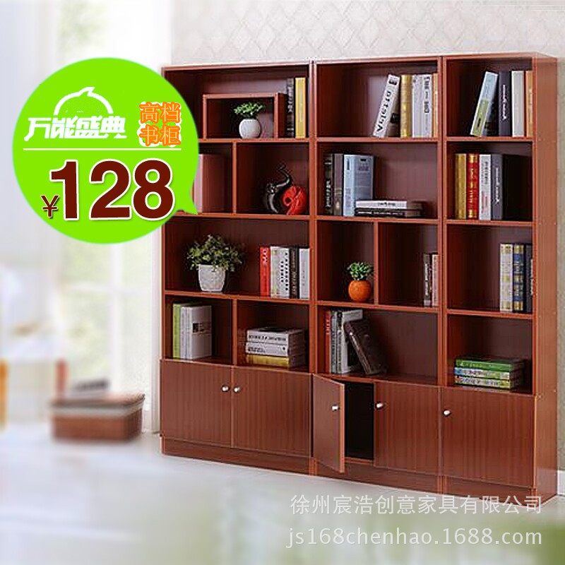 現代簡易板材5層書櫃 板材兒童書架可自由組合書櫥置物架定做工廠,批發,進口,代購