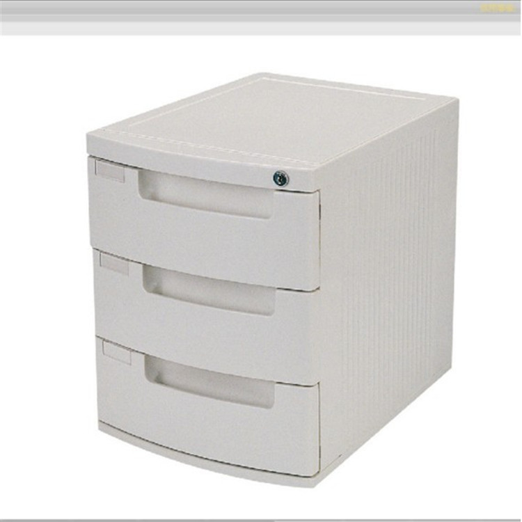 得力9793三層文件櫃帶鎖架辦公用品deli收納盒硬塑特價促銷工廠,批發,進口,代購