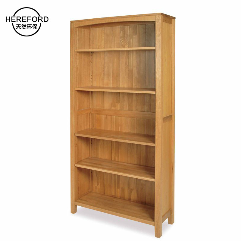 全實木書櫃書架自由組合 簡約現代白橡木書櫥 原木色環保書房傢具工廠,批發,進口,代購