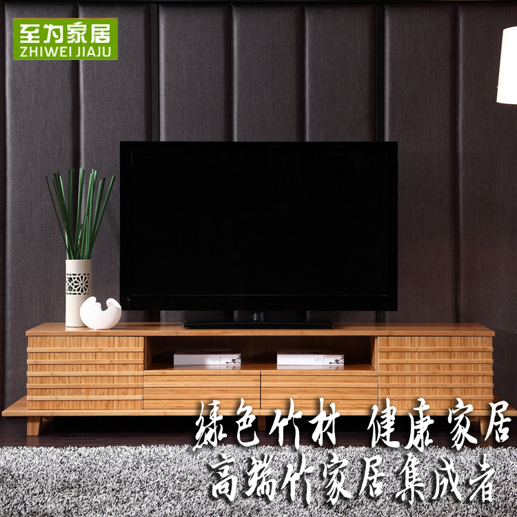新品 現代 定做尺寸組裝竹電視櫃 至為高端竹傢具工廠,批發,進口,代購