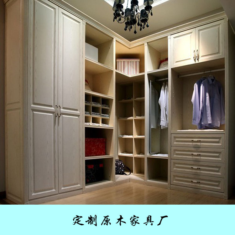 廣州傢具定製廠傢 現代歐式實木整體簡易衣櫃 可做工程 全屋原木批發・進口・工廠・代買・代購