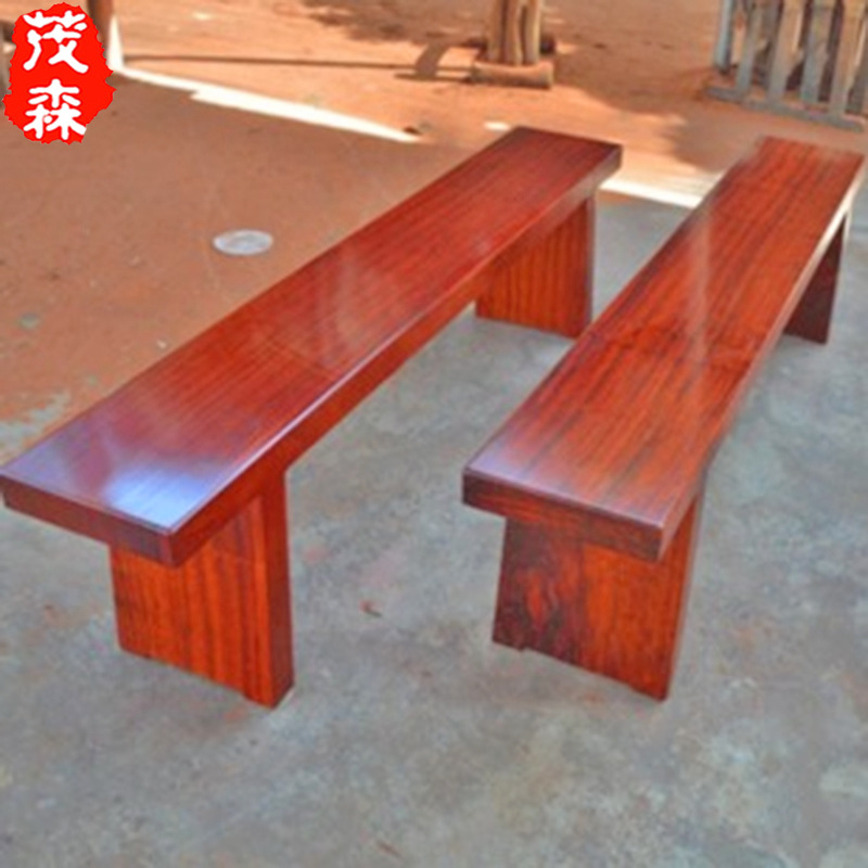 廠傢直銷紅花梨大板長板凳靠背板凳  紅木傢具實木長條凳支持定製工廠,批發,進口,代購