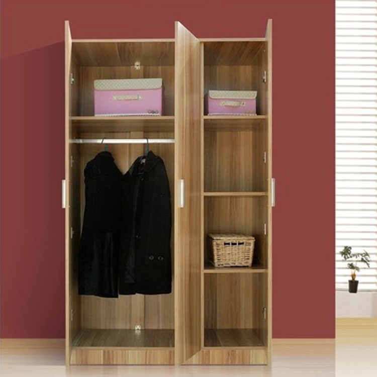 新款實木衣櫃簡約現代衣櫃臥室傢具兩門簡易衣櫃定做儲物櫃批發批發・進口・工廠・代買・代購