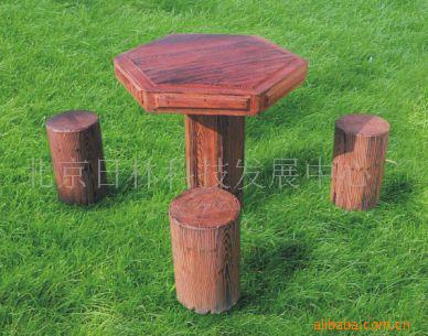 庭院 園林景區桌凳，六角桌組合批發・進口・工廠・代買・代購