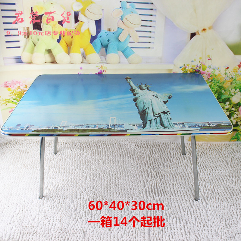 廠傢直銷 60*40*30cm 學生床上電腦桌 U形腳折疊電腦桌批發工廠,批發,進口,代購