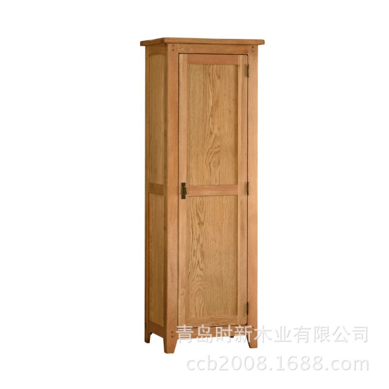 廠傢直銷實木傢具 簡易衣櫃 整體衣櫃 一門衣櫃 實木美式傢具批發・進口・工廠・代買・代購
