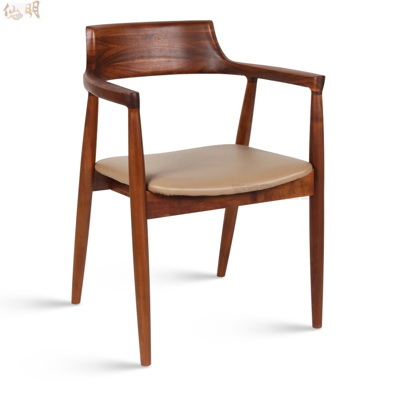 北歐實木餐椅簡約書房椅單人 椅時尚接待椅餐桌其他風格規格品牌批發・進口・工廠・代買・代購