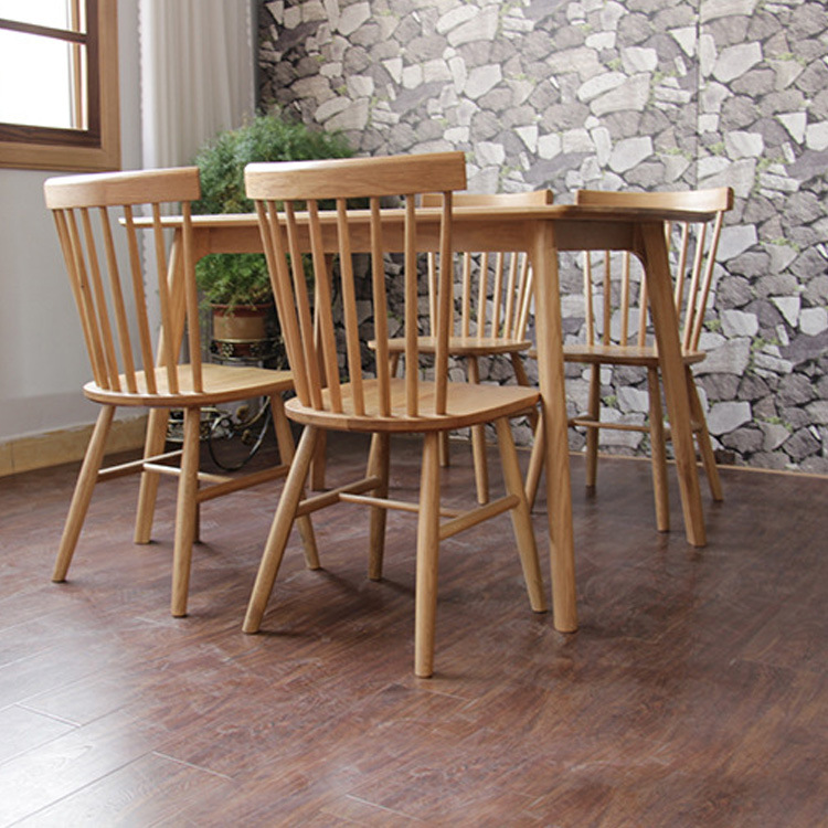 簡約現代白橡木餐桌椅純實木飯桌長方形餐廳傢具實木查爾斯頓餐椅工廠,批發,進口,代購