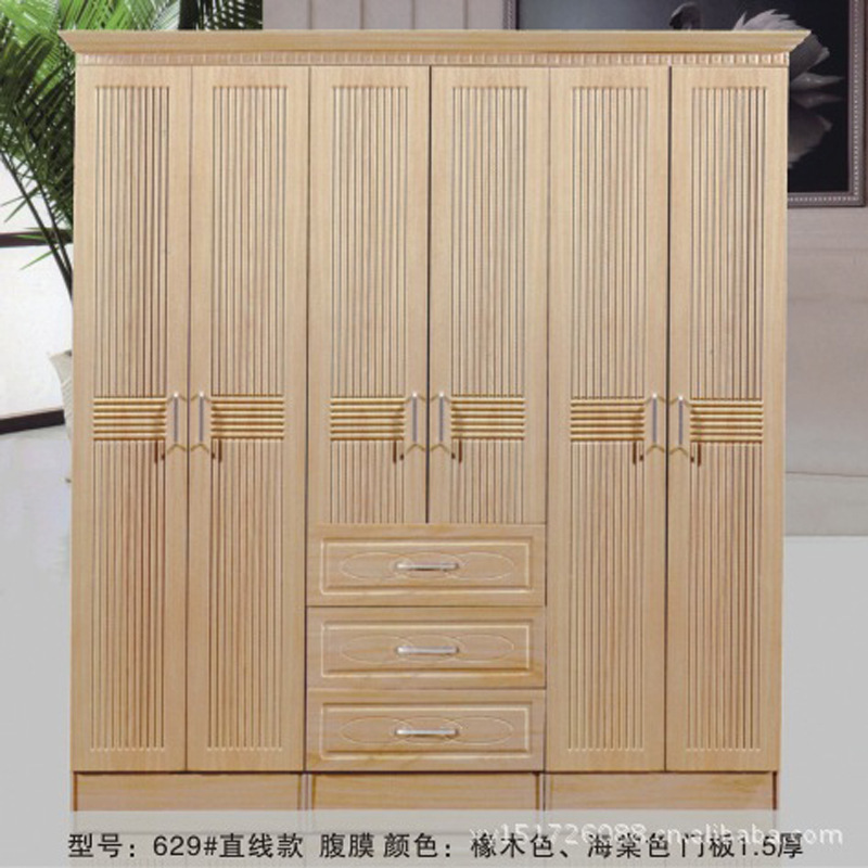 新韻佳緣630現代板式傢具豪華臥室系列三聚氰胺韓版衣櫃批發・進口・工廠・代買・代購
