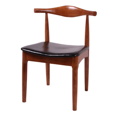 水曲柳牛角椅Cow Horn Chair北歐實木餐椅咖啡椅電腦椅設計師椅子工廠,批發,進口,代購