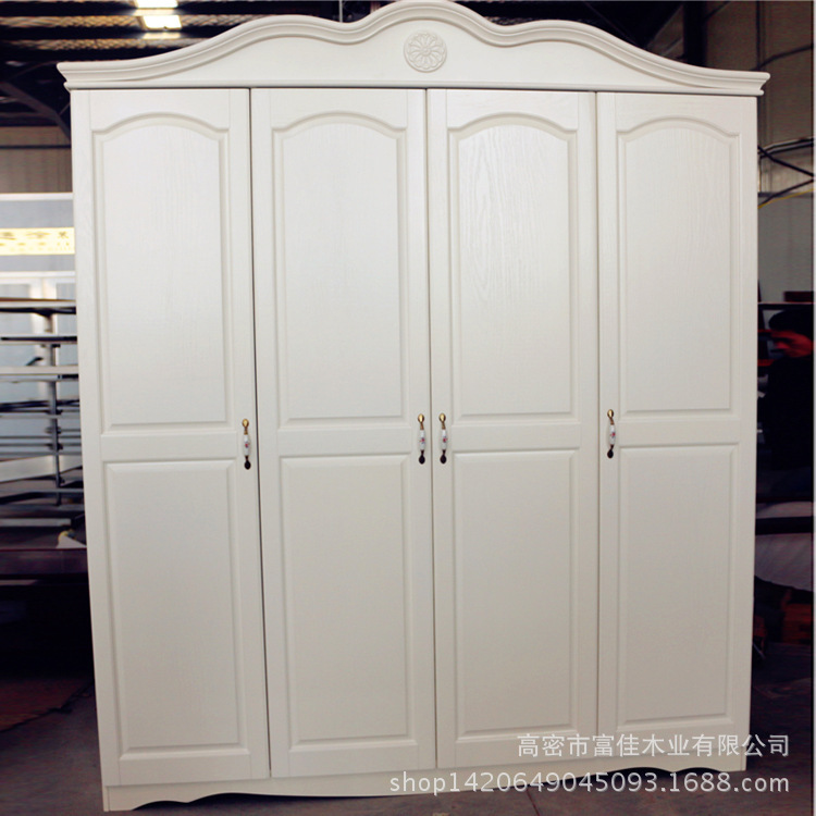 實木衣櫃 韓式現代傢具衣櫃 衣櫃  橡木 白色臥室傢具工廠,批發,進口,代購